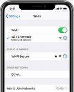 Image result for iPhone WLAN Settings