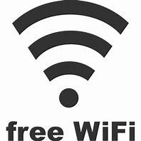 Image result for Image of Sign Saying Free Wi-Fi