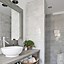 Image result for Gray Tile in Bathroom Shower
