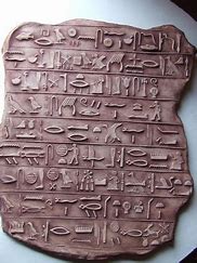 Image result for Hieroglyphic Tablet