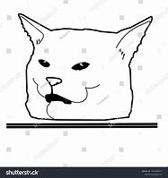 Image result for Black and White Cat Meme