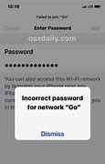 Image result for iOS Wifi Error Notification