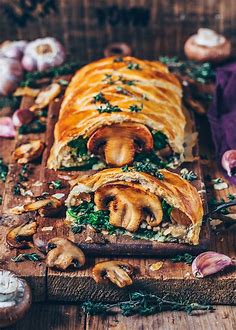 Mushroom Wellington (vegan roast | Recipe | Vegan roast, Roast recipes ...