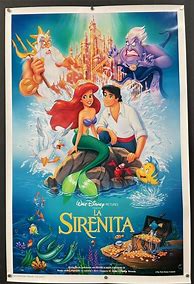 Image result for Original VHS Cover of Little Mermaid