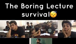 Image result for Boring Lecture Meme