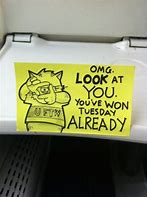 Image result for Funny Post It Note Messages