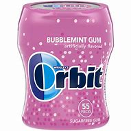Image result for Sugarless Bubble Gum