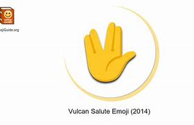 Image result for Vulcan Hand Emoji