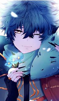 Image result for Anime Boy Cute with Phone