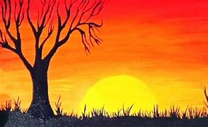 Image result for Easy Watercolor Sunset Paintings
