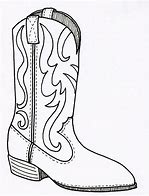 Image result for Cowboy Boot Print