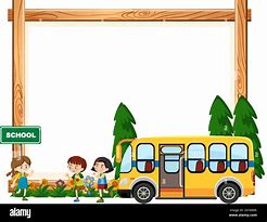 Image result for School Bus Border