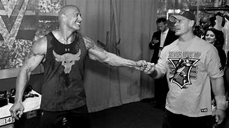 Image result for Rock and John Cena