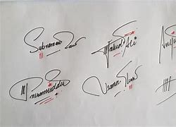 Image result for Real Signature