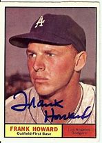 Image result for Frank Howard Autographed Baseball