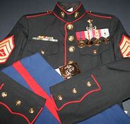 Image result for USMC Dress Blues Medals