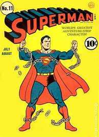 Image result for First Superman Comic Book