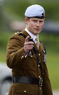 Image result for Prince Harry in Uniform