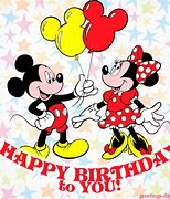 Image result for Mickey and Minnie Mouse Happy Birthday