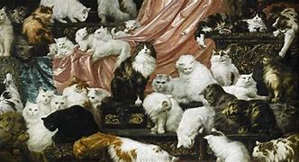 Image result for Rich Cat Painting
