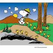 Image result for Snoopy Woodstock Camping