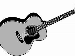 Image result for Acoustic Guitar Clip Art Black and White
