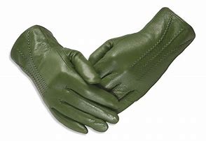 Image result for Green Leather Gloves