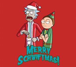 Image result for Rick and Morty Christmas Pics