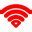 Image result for Red Wifi PNG