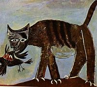 Image result for Pablo Picasso Cat Painting