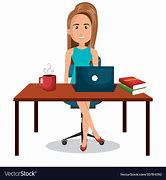 Image result for Office Worker Cartoon
