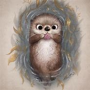 Image result for Cute Sea Otter Drawing