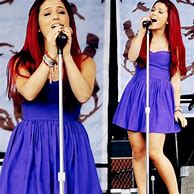 Image result for Ariana Grande Red Outfit