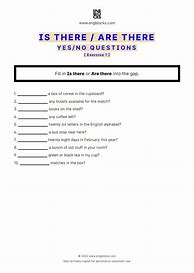Image result for There Be Question Worksheet