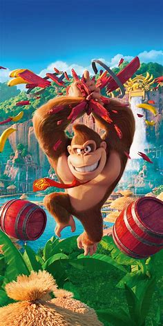 1080x2160 Donkey Kong The Super Mario Bros 2023 One Plus 5T,Honor 7x,Honor view 10,Lg Q6 HD 4k Wallpapers, Images, Backgrounds, Photos and Pictures