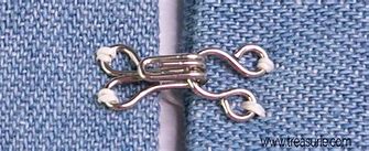 Image result for Hook and Eye Lock Sewing