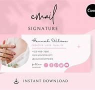 Image result for Gmail Signatures with Canva