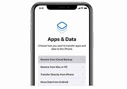 Image result for App and Data iPhone