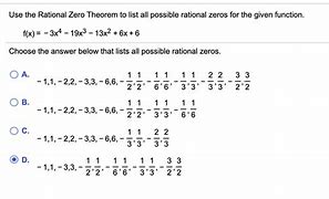 Image result for Rational Zeros