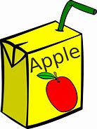 Image result for Carton Apple Juice Clip Art