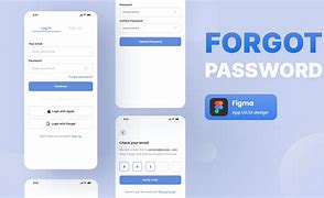 Image result for Forgot Password Mobile UI Design