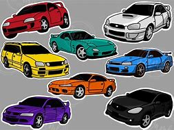 Image result for Round Car Stickers