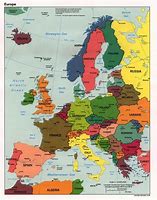 Image result for Western Europe Map Printable