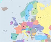 Image result for Large Printable Map of Europe