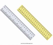 Image result for Picture of a Ruler Cm