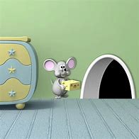 Image result for Cartoon Mouse In-Wall
