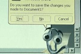 Image result for Microsoft Paperclip Meme