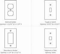 Image result for Evenridebinnical Control Box Measments Cut Out Template