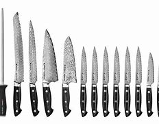 Image result for Damascus Steel Kitchen Knife