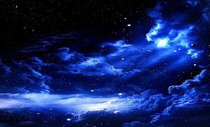Image result for Blue Sky Night Stars Background